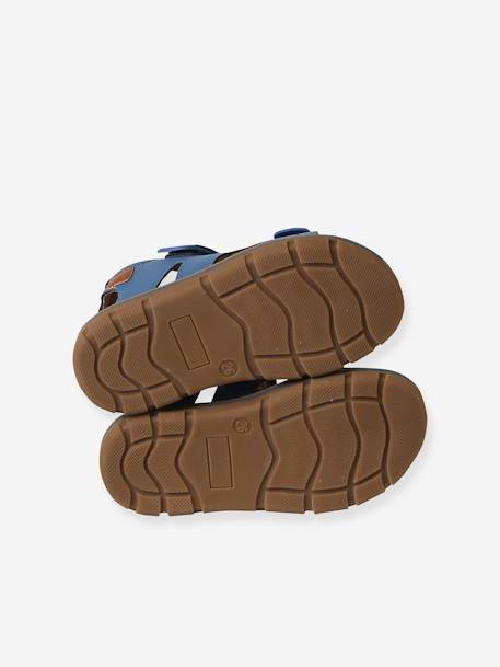 Hook-&-Loop Sandals for Children, Designed for Autonomy blue - vertbaudet enfant 