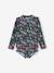 2-Piece UV-Protective Swimsuit for Girls fir green - vertbaudet enfant 