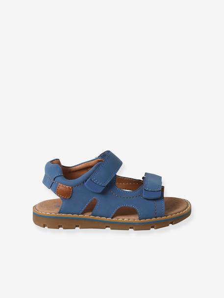 Hook-&-Loop Sandals for Children, Designed for Autonomy blue - vertbaudet enfant 