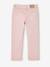 Pantalon fille slim morphologique medium anthracite+rose poudré - vertbaudet enfant 