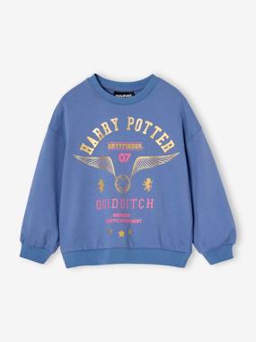 Fille-Sweat Harry Potter Vif d'or fille détails brillants
