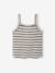 Fancy Knit Strappy Top for Girls, JONEN black+striped black - vertbaudet enfant 