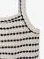 Fancy Knit Strappy Top for Girls, JONEN black+striped black - vertbaudet enfant 