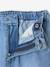 Bermuda skateur denim bleached+denim gris - vertbaudet enfant 