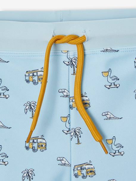 'Surf' Swim Shorts for Boys sky blue - vertbaudet enfant 