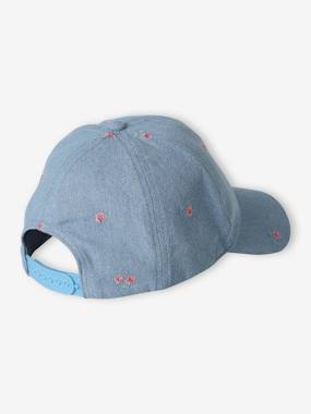 Casquette brodée fille - vertbaudet enfant Fille-Casquette brodée fille