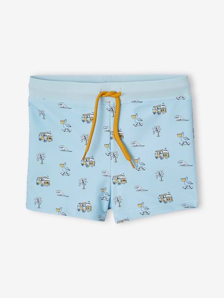 'Surf' Swim Shorts for Boys sky blue - vertbaudet enfant 