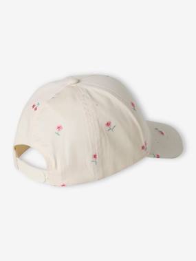 Casquette brodée fille - vertbaudet enfant Fille-Casquette brodée fille