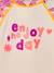 Swim Set: UV-Protection T-Shirt & Briefs for Girls ecru - vertbaudet enfant 