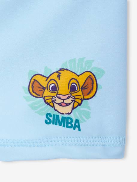 Ensemble de bain bébé Simba T-shirt anti-UV + boxer Disney Roi Lion bleu ciel - vertbaudet enfant 