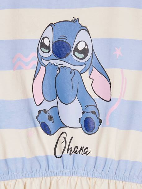 Robe rayée Disney Stitch bleu ciel - vertbaudet enfant 