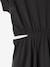 Dress with Openings on the Sides, for Girls, JONEN anthracite+vanilla - vertbaudet enfant 