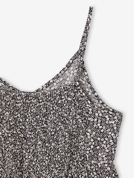 Strappy Floral Print Dress, JONEN printed grey - vertbaudet enfant 