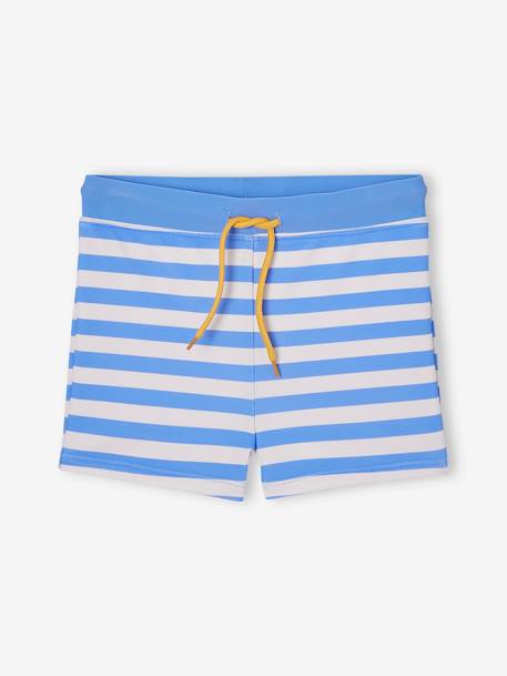 UV-Protective Swim T-Shirt & Shorts Set for Boys blue - vertbaudet enfant 