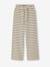 Fancy Knitted Wide-Leg Trousers for Girls, by JONEN black+striped black - vertbaudet enfant 