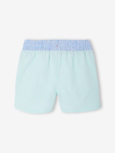 Maillot de bain garçon bleu+vert d'eau - vertbaudet enfant 