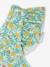 Floral Two-Piece Swimsuit for Girls sky blue - vertbaudet enfant 