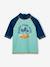 UV-Protection T-Shirt & Shorts Swim Set for Boys petrol blue - vertbaudet enfant 