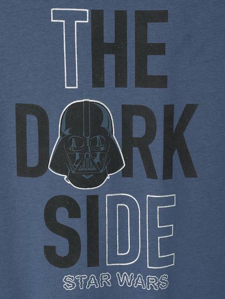 T-Shirt with Holographic Details, STAR WARS® The Dark Side indigo - vertbaudet enfant 