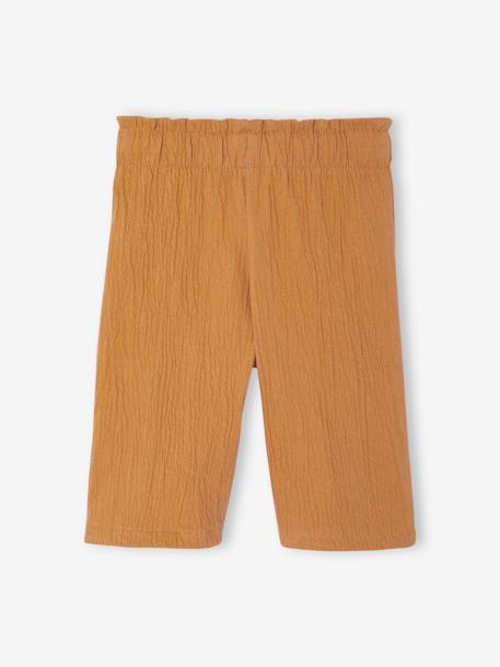 Wide Leg Trousers for Babies caramel - vertbaudet enfant 