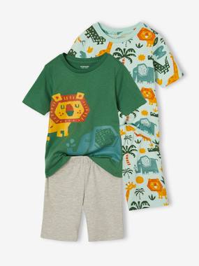 -Lot de 2 pyjashorts garçon savane