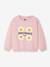 Sweat SMILEYWORLD Fille rose pâle - vertbaudet enfant 