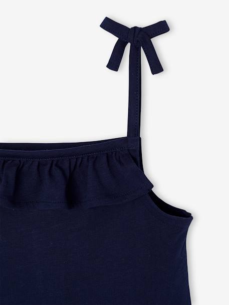 Lot de 2 robes fille à bretelles marine - vertbaudet enfant 