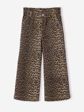 Fille-Pantalon fille large imprimé 