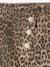 Asymmetrical Leopard Print Mini Skort for Girls, JONEN beige - vertbaudet enfant 