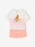 Knotted T-Shirt & Shorts Combo, Paw Patrol® Skye coral - vertbaudet enfant 