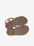 Leather Hook-&-Loop Sandals for Children, Designed for Autonomy multicoloured - vertbaudet enfant 