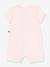 Playsuit with Peter Pan Collar for Babies, PETIT BATEAU blush - vertbaudet enfant 