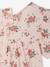 T-shirt fleuri bébé en coton bio rose pâle - vertbaudet enfant 
