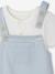 Newborn sleepsuit, bodysuit and scarf set ecru - vertbaudet enfant 