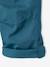 Lightweight roll-up trousers for boys petrol blue - vertbaudet enfant 