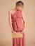 1 Long Dress, 7 Looks, Fantastic Dress by ENVIE DE FRAISE old rose - vertbaudet enfant 