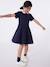 Short Sleeve Cotton Dress, PETIT BATEAU navy blue - vertbaudet enfant 
