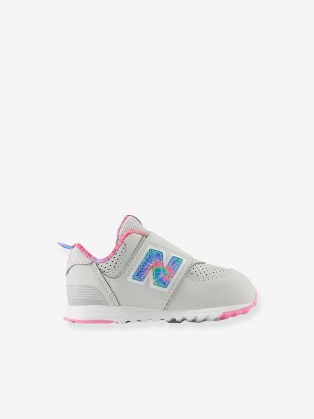 NW574KL NEW BALANCE® baby trainers with touch 'n' close fastening grey - vertbaudet enfant 