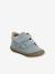 Pair of Soft Leather Boots for Babies, Designed for First Steps beige+blue+brown+chocolate+electric blue+green+ochre+sage green+set beige+set brown+set green - vertbaudet enfant 