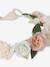 Bohemian Flower Wreath for Girls ecru - vertbaudet enfant 