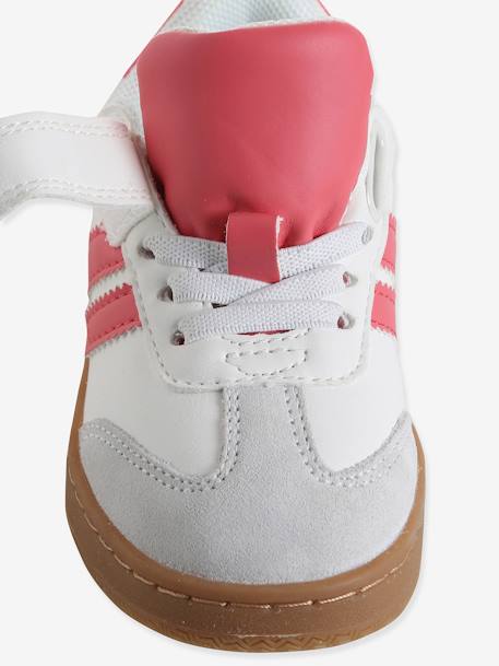 Lace-up & Hook-&-Loop Trainers for Children, Designed for Autonomy raspberry pink - vertbaudet enfant 