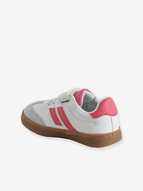 Lace-up & Hook-&-Loop Trainers for Children, Designed for Autonomy raspberry pink - vertbaudet enfant 