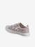 Lace-Up & Zip Canvas Trainers for Children, Designed for Autonomy blush - vertbaudet enfant 