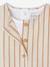 Striped T-Shirt + Bandana + Playsuit Set for Babies ecru - vertbaudet enfant 