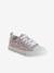 Lace-Up & Zip Canvas Trainers for Children, Designed for Autonomy blush - vertbaudet enfant 