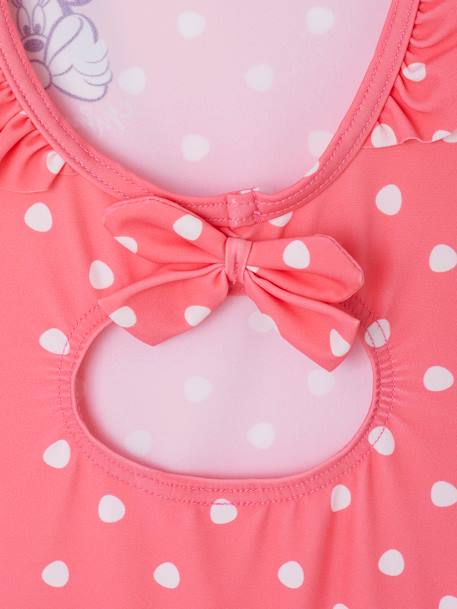 Minnie Mouse Swimsuit with Dotted Print, Disney® rose - vertbaudet enfant 