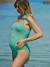 Maillot de bain de grossesse Palma vert - vertbaudet enfant 