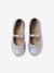 Glittery Ballet Pumps for Girls, Designed for Autonomy silver - vertbaudet enfant 