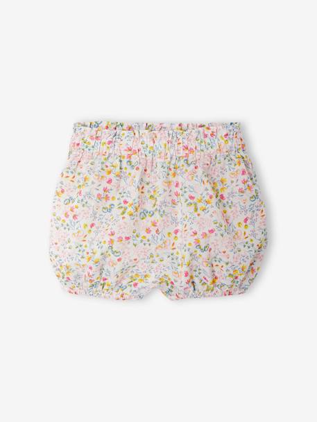 Floral sleepsuit and T-shirt set rose - vertbaudet enfant 