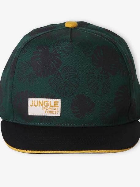Casquette « Jungle » garçon vert imprimé - vertbaudet enfant 
